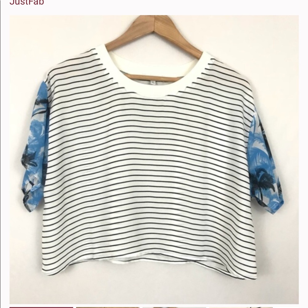 Just fab blouse cute to wear with jeans